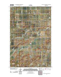 Lone Man Coulee West Montana Historical topographic map, 1:24000 scale, 7.5 X 7.5 Minute, Year 2011