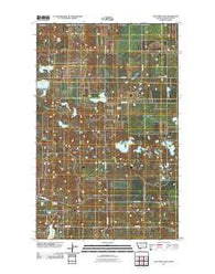 Lone Tree Lake Montana Historical topographic map, 1:24000 scale, 7.5 X 7.5 Minute, Year 2011