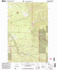 Loneman Creek Montana Historical topographic map, 1:24000 scale, 7.5 X 7.5 Minute, Year 1999