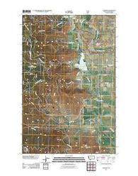 Lonepine Montana Historical topographic map, 1:24000 scale, 7.5 X 7.5 Minute, Year 2011