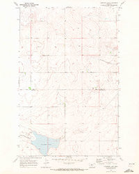 Lonesome Lake Montana Historical topographic map, 1:24000 scale, 7.5 X 7.5 Minute, Year 1969