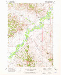 Lonesome Peak Montana Historical topographic map, 1:24000 scale, 7.5 X 7.5 Minute, Year 1973