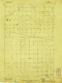 Lonesome Montana Historical topographic map, 1:62500 scale, 15 X 15 Minute, Year 1906
