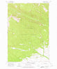 Long Peak Montana Historical topographic map, 1:24000 scale, 7.5 X 7.5 Minute, Year 1962