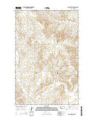 Long Creek West Montana Current topographic map, 1:24000 scale, 7.5 X 7.5 Minute, Year 2014
