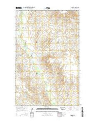 Lookout Montana Current topographic map, 1:24000 scale, 7.5 X 7.5 Minute, Year 2014