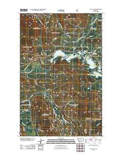Loon Lake Montana Historical topographic map, 1:24000 scale, 7.5 X 7.5 Minute, Year 2011