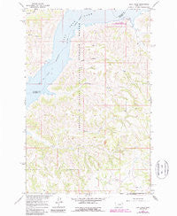 Lost Creek Montana Historical topographic map, 1:24000 scale, 7.5 X 7.5 Minute, Year 1965