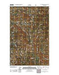 Lost Horse Mountain Montana Historical topographic map, 1:24000 scale, 7.5 X 7.5 Minute, Year 2011