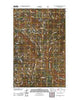 Lost Horse Mountain Montana Historical topographic map, 1:24000 scale, 7.5 X 7.5 Minute, Year 2011