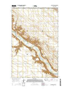 Lost River NE Montana Current topographic map, 1:24000 scale, 7.5 X 7.5 Minute, Year 2014