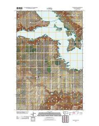 Lothair SW Montana Historical topographic map, 1:24000 scale, 7.5 X 7.5 Minute, Year 2011