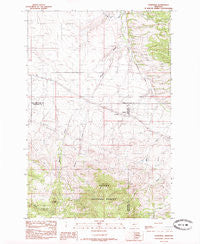 Louisville Montana Historical topographic map, 1:24000 scale, 7.5 X 7.5 Minute, Year 1985
