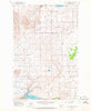 Lower Crow Reservoir Montana Historical topographic map, 1:24000 scale, 7.5 X 7.5 Minute, Year 1964
