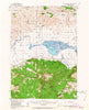Lower Red Rock Lake Montana Historical topographic map, 1:62500 scale, 15 X 15 Minute, Year 1950
