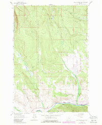 Lower Seymour Lake Montana Historical topographic map, 1:24000 scale, 7.5 X 7.5 Minute, Year 1962