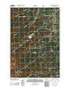Lower Miner Lakes Montana Historical topographic map, 1:24000 scale, 7.5 X 7.5 Minute, Year 2011