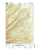 Lower Miner Lakes Montana Current topographic map, 1:24000 scale, 7.5 X 7.5 Minute, Year 2014