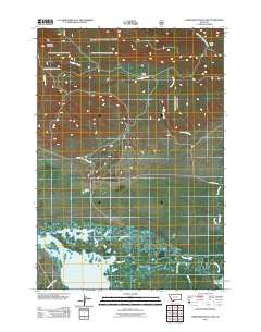 Lower Red Rock Lake Montana Historical topographic map, 1:24000 scale, 7.5 X 7.5 Minute, Year 2011