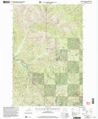 Lupine Creek Montana Historical topographic map, 1:24000 scale, 7.5 X 7.5 Minute, Year 1999
