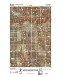 Lustre Montana Historical topographic map, 1:24000 scale, 7.5 X 7.5 Minute, Year 2011