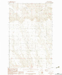 Lustre Montana Historical topographic map, 1:24000 scale, 7.5 X 7.5 Minute, Year 1983