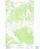 Lynch Lake Montana Historical topographic map, 1:24000 scale, 7.5 X 7.5 Minute, Year 1991