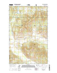 Lynch Lake Montana Current topographic map, 1:24000 scale, 7.5 X 7.5 Minute, Year 2014