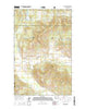 Lynch Lake Montana Current topographic map, 1:24000 scale, 7.5 X 7.5 Minute, Year 2014