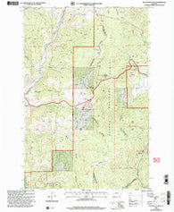 Macdonald Pass Montana Historical topographic map, 1:24000 scale, 7.5 X 7.5 Minute, Year 2001