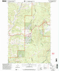 Macdonald Pass Montana Historical topographic map, 1:24000 scale, 7.5 X 7.5 Minute, Year 2001