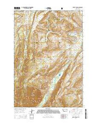 Mackay Ranch Montana Current topographic map, 1:24000 scale, 7.5 X 7.5 Minute, Year 2014