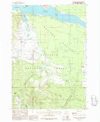 Madison Arm Montana Historical topographic map, 1:24000 scale, 7.5 X 7.5 Minute, Year 1986
