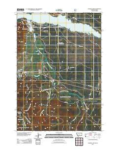 Madison Arm Montana Historical topographic map, 1:24000 scale, 7.5 X 7.5 Minute, Year 2011