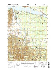 Madison Arm Montana Current topographic map, 1:24000 scale, 7.5 X 7.5 Minute, Year 2014