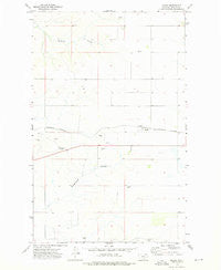 Madoc Montana Historical topographic map, 1:24000 scale, 7.5 X 7.5 Minute, Year 1973