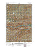 Magee Ranch Montana Historical topographic map, 1:24000 scale, 7.5 X 7.5 Minute, Year 2011