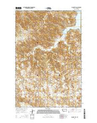 Maloney Hill Montana Current topographic map, 1:24000 scale, 7.5 X 7.5 Minute, Year 2014