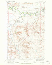 Malta West Montana Historical topographic map, 1:24000 scale, 7.5 X 7.5 Minute, Year 1968