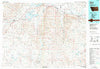 Malta Montana Historical topographic map, 1:100000 scale, 30 X 60 Minute, Year 1984