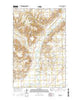 Malta NE Montana Current topographic map, 1:24000 scale, 7.5 X 7.5 Minute, Year 2014