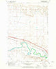 Manchester Montana Historical topographic map, 1:24000 scale, 7.5 X 7.5 Minute, Year 1965