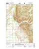 Marcum Mountain Montana Current topographic map, 1:24000 scale, 7.5 X 7.5 Minute, Year 2014