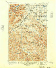 Marias Pass Montana Historical topographic map, 1:125000 scale, 30 X 30 Minute, Year 1913