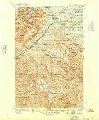 Marias Pass Montana Historical topographic map, 1:125000 scale, 30 X 30 Minute, Year 1913