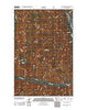 Marmot Mountain Montana Historical topographic map, 1:24000 scale, 7.5 X 7.5 Minute, Year 2011