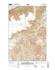Marsh SW Montana Current topographic map, 1:24000 scale, 7.5 X 7.5 Minute, Year 2014