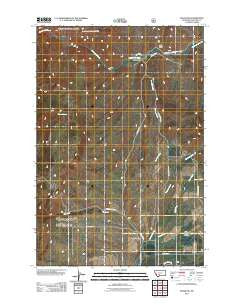 Maudlow Montana Historical topographic map, 1:24000 scale, 7.5 X 7.5 Minute, Year 2011