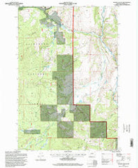 Maukey Gulch Montana Historical topographic map, 1:24000 scale, 7.5 X 7.5 Minute, Year 1996