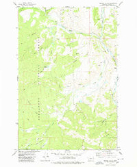 Maukey Gulch Montana Historical topographic map, 1:24000 scale, 7.5 X 7.5 Minute, Year 1978